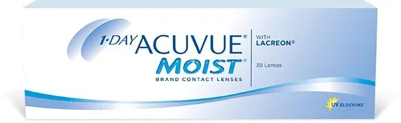 Acuvue Moist 1 day with Lacreon